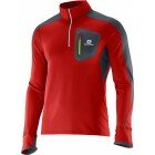 EQUIPE 1/2 ZIP M - red