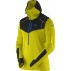 S-LAB X ALP MID HOODIE - yellow