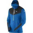 S-LAB X ALP MID HOODIE - blue