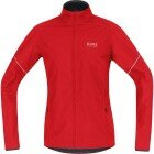 ESSENTIAL WINDSTOPPER Active Shell Partial Jacket - red